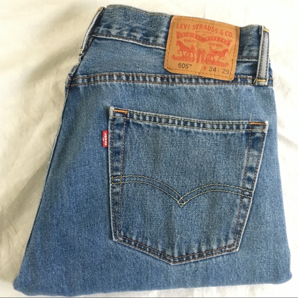 Levi’s 505 Jeans 34x29 EUC - Picture 3 of 8